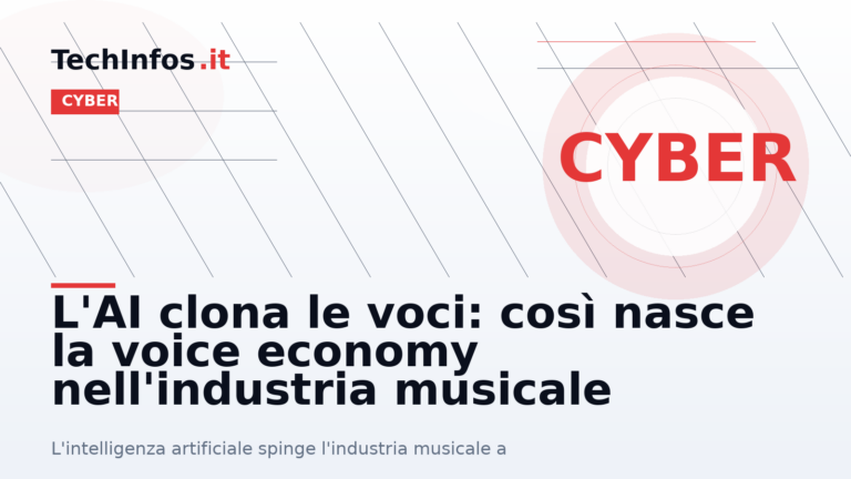 L’AI clona le voci: così nasce la voice economy nell’industria musicale