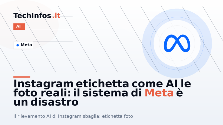 Instagram etichetta come AI le foto reali: il sistema di Meta è un disastro